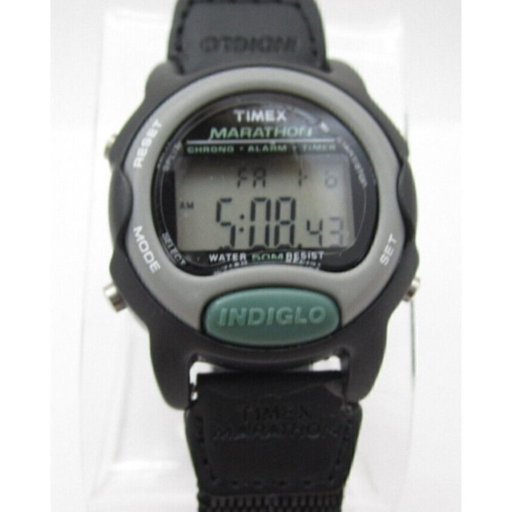 Women Timex Marathon Indiglo Quartz WR Digital Sport Watch (G241)